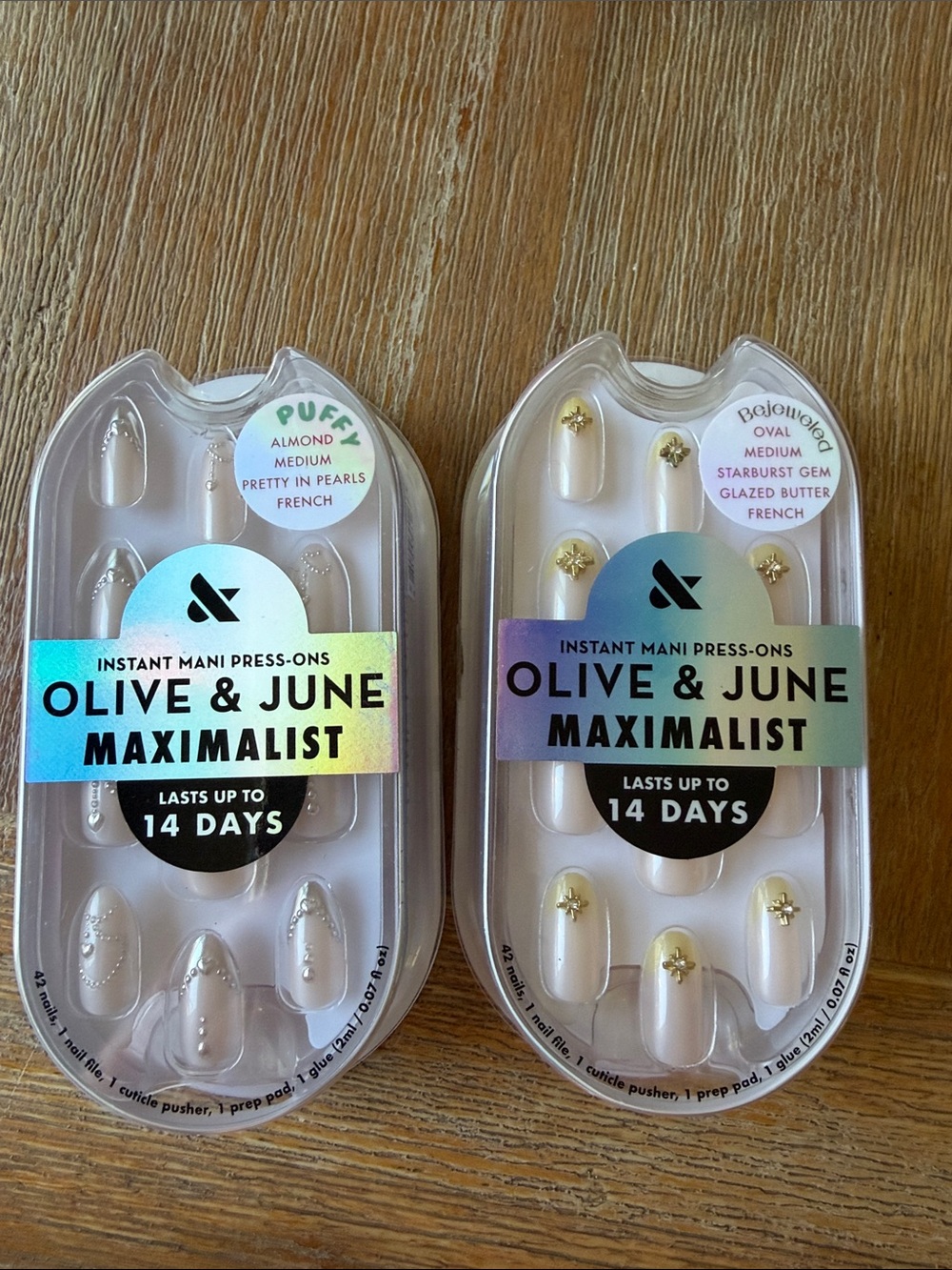 Olive & June bundle of press-on nails